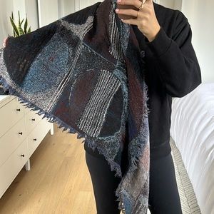 Wilfred Mosaic triangle scarf